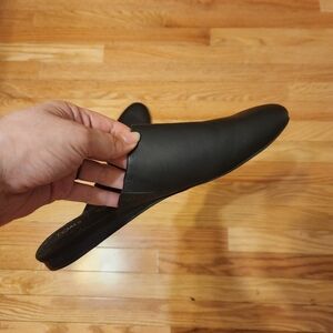 Toms Black Mule Flats